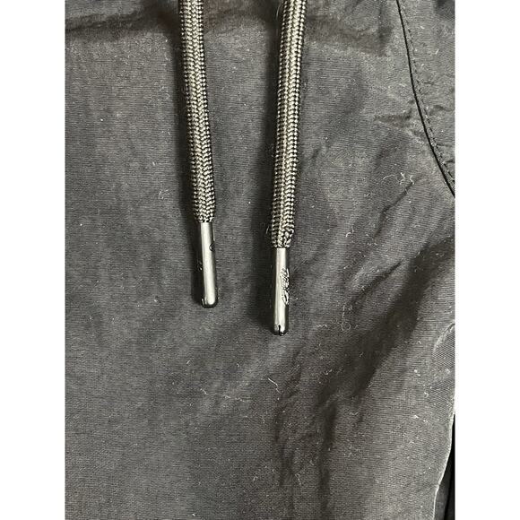 100 Thieves Pants Mens XL Black Foundations Nylon Straight Leg Ankle Zip Relaxed - Picture 10 of 16